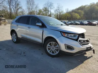 2015 Ford Edge SEL with VIN 2FMTK4J84FBB70254, listed as a Copart auction lot 54487345 with 133,621 mi miles and Salvage Title. Bid and sale history available at carsss.com. Image 4.