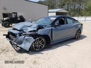 2024 Nissan Sentra SR z VIN 3N1AB8DV0RY348437, wystawiony jako Copart lot #55394595 z przebiegiem 13 022 mil mil oraz Szkoda całkowita • Salvage title. Historia ofert i sprzedaży dostępna na DreamBid. Obrazek 1.