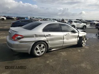 2006 Acura RL with VIN JH4KB16556C005244, listed as a Copart auction lot 50843265 with Not Provided miles and Salvage Title. Bid and sale history available at DreamBid. Image 3.