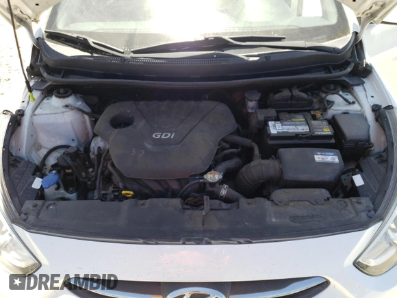 2015 Hyundai Accent GLS with VIN KMHCT4AE6FU863517, listed as a Copart auction lot 60656053 with 121,353 mi miles. Bid and sale history available at carsss.com. Image 11.