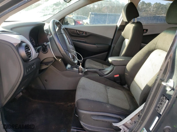 2021 Hyundai Kona SEL with VIN KM8K22AA7MU607366, listed as a Copart auction lot 82189284 with 100,544 mi miles and Salvage Title. Bid and sale history available at carsss.com. Image 7.