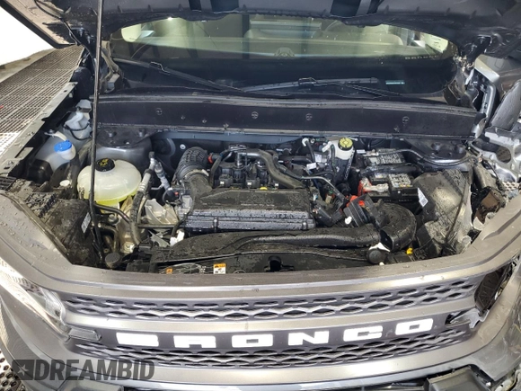 2025 Ford Bronco Sport Big Bend with VIN 3FMCR9BNXSRE35591, listed as a Copart auction lot 62601735 with 8,815 mi miles and Clean title. Bid and sale history available at DreamBid. Image 12.