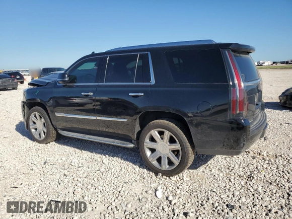 2019 Cadillac Escalade Luxury z VIN 1GYS4BKJXKR389513, wystawiony jako Copart lot #53869495 z przebiegiem 98 892 mil mil oraz Szkoda całkowita • Salvage title. Historia ofert i sprzedaży dostępna na DreamBid. Obrazek 2.