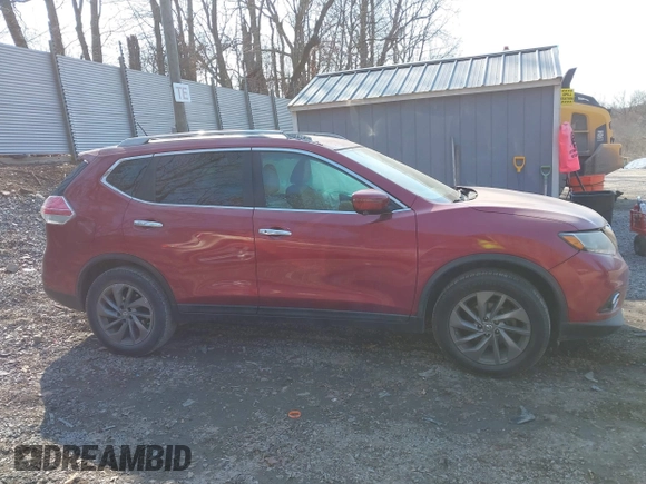 2016 Nissan Rogue SL with VIN 5N1AT2MV9GC786625, listed as a IAAI auction lot 41770817 with 108,969 mi miles and . Bid and sale history available at DreamBid. Image 13.