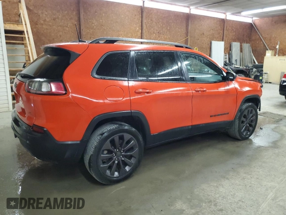 2021 Jeep Cherokee 80th Anniversary with VIN 1C4PJMMN4MD142410, listed as a Copart auction lot 62061165 with 81,453 mi miles and Salvage title. Bid and sale history available at DreamBid. Image 3.