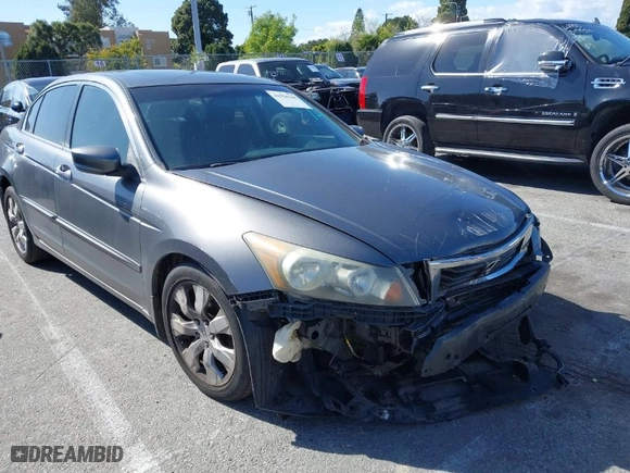2009 Honda Accord Sdn EX-L with VIN 1HGCP26849A128879, listed as a IAAI auction lot 41950168 with 95,045 mi miles. Bid and sale history available at carsss.com. Image 1.