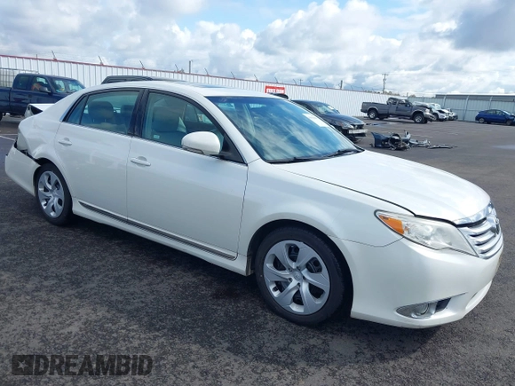 2011 Toyota Avalon with VIN 4T1BK3DB4BU371508, listed as a IAAI auction lot 41916559 with 203,667 mi miles and . Bid and sale history available at carsss.com. Image 1.