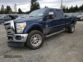 2014 Ford F-350 XLT with VIN 1FT8W3BT7EEA48437, listed as a Copart auction lot 44546275 with Not Provided miles and Salvage Title. Bid and sale history available at DreamBid. Image 1.