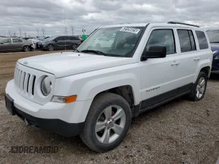 2016 Jeep Patriot Latitude with VIN 1C4NJRFB7GD765483, listed as a Copart auction lot 53126825 with 35,956 mi miles and Clean Title. Bid and sale history available at carsss.com. Image 1.