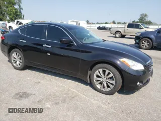2012 Infiniti M37 with VIN JN1BY1AR2CM395741, listed as a Copart auction lot 69326254 with 126,300 mi miles and Salvage Title. Bid and sale history available at carsss.com. Image 4.