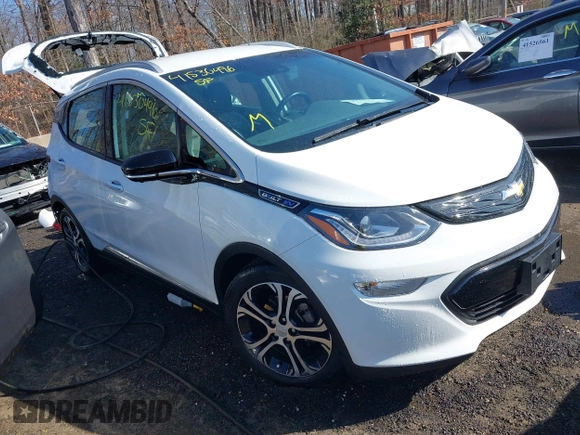 2020 Chevrolet Bolt EV Premier with VIN 1G1FZ6S0XL4110026, listed as a IAAI auction lot 41530496 with 20,477 mi miles. Bid and sale history available at carsss.com. Image 1.