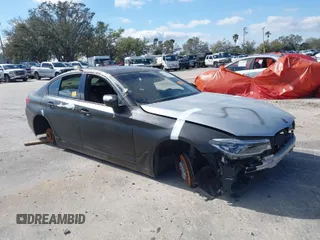 2017 BMW 5 Series 540i with VIN WBAJE5C36HG914696, listed as a IAAI auction lot 41639899 with Not Provided miles and . Bid and sale history available at carsss.com. Image 1.