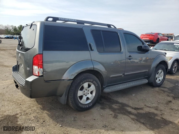 2006 Nissan Pathfinder SE with VIN 5N1AR18W86C663215, listed as a Copart auction lot 50563135 with 0 mi miles and Salvage Title. Bid and sale history available at carsss.com. Image 3.