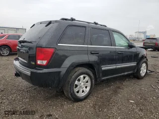2009 Jeep Grand Cherokee Limited with VIN 1J8HR58P59C520769, listed as a Copart auction lot 47839025 with 137,190 mi miles and Salvage Title. Bid and sale history available at carsss.com. Image 3.
