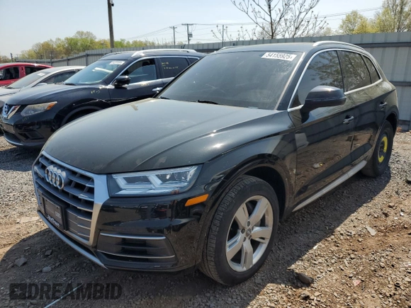 2018 Audi Q5 Premium Plus with VIN WA1BNAFY1J2196964, listed as a Copart auction lot 54155925 with 96,019 mi miles and Clean Title. Bid and sale history available at carsss.com. Image 1.
