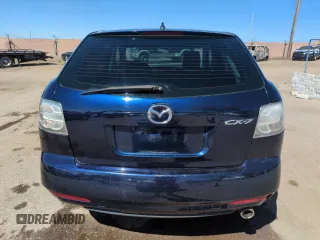 2011 Mazda CX-7 i SV with VIN JM3ER2A51B0354735, listed as a Copart auction lot 50057095 with 140,764 mi miles and Salvage Title. Bid and sale history available at carsss.com. Image 6.