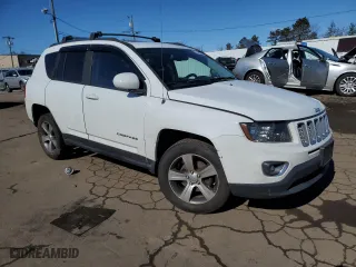 2016 Jeep Compass High Altitude Edition with VIN 1C4NJDEB1GD798645, listed as a Copart auction lot 46435305 with 95,457 mi miles and Salvage Title. Bid and sale history available at carsss.com. Image 4.
