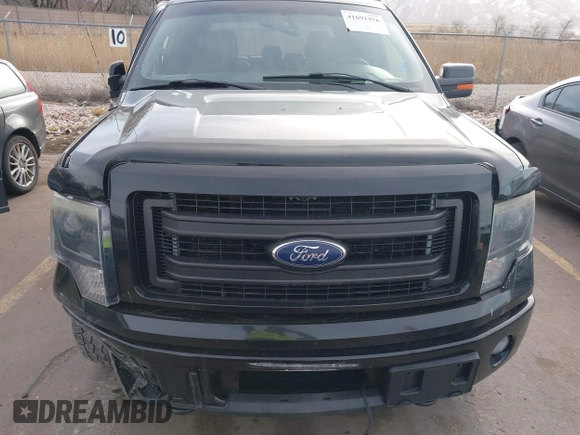 2013 Ford F-150 XL with VIN 1FTFW1ET4DFB66722, listed as a IAAI auction lot 41691976 with 160,634 mi miles. Bid and sale history available at carsss.com. Image 12.