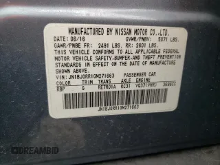 2016 Infiniti QX50 z VIN JN1BJ0RR1GM271663, wystawiony jako Copart lot #57506225 z przebiegiem 157 223 mil mil oraz Szkoda całkowita • Salvage title. Historia ofert i sprzedaży dostępna na DreamBid. Obrazek 13.