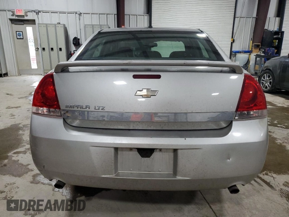 2007 Chevrolet Impala LTZ with VIN 2G1WU58R479277399, listed as a Copart auction lot 46449035 with 143,095 mi miles and Salvage Title. Bid and sale history available at DreamBid. Image 6.