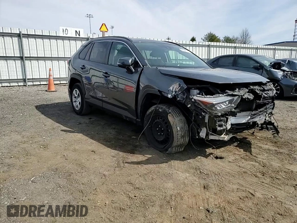 2019 Toyota RAV4 LE with VIN 2T3K1RFV0KC020049, listed as a Copart auction lot 48946705 with 87,021 mi miles and Salvage Title. Bid and sale history available at carsss.com. Image 12.