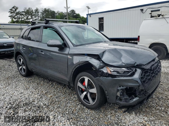 2024 Audi Q5 S line Premium Plus with VIN WA1EAAFY2R2145381, listed as a Copart auction lot 55919225 with Not provided miles and Salvage title. Bid and sale history available at DreamBid. Image 4.