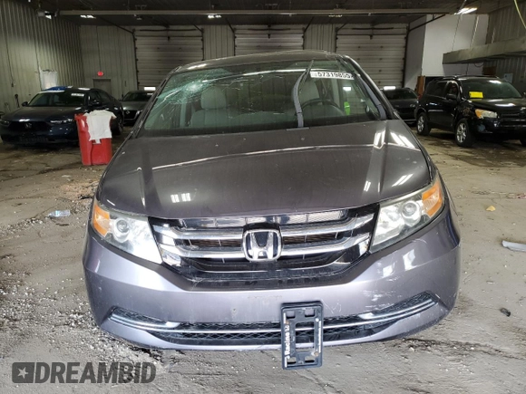 2015 Honda Odyssey LX с VIN 5FNRL5H25FB123692, выставлен на аукционе Copart как лот 57319855 с пробегом Не указан миль и На запчасти • Non repairable. История ставок и продаж доступна на DreamBid. Изображение 5.