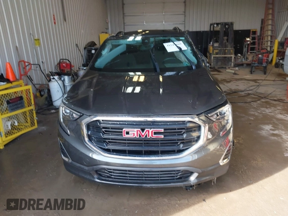 2021 GMC Terrain SLE with VIN 3GKALTEV7ML325517, listed as a IAAI auction lot 41541669 with 33,761 mi miles and . Bid and sale history available at carsss.com. Image 12.