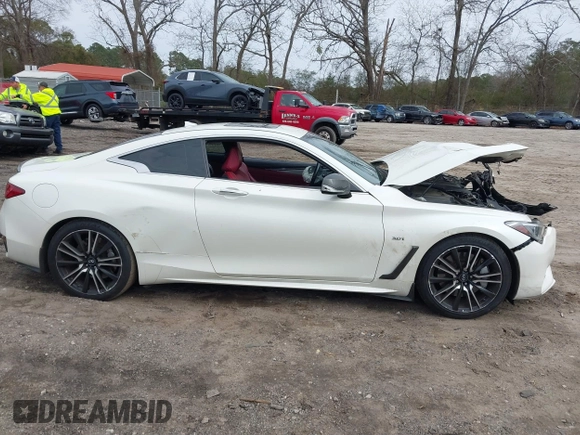 2018 Infiniti Q60 Luxe with VIN JN1EV7EK7JM340110, listed as a IAAI auction lot 41549889 with 114,012 mi miles and . Bid and sale history available at DreamBid. Image 13.
