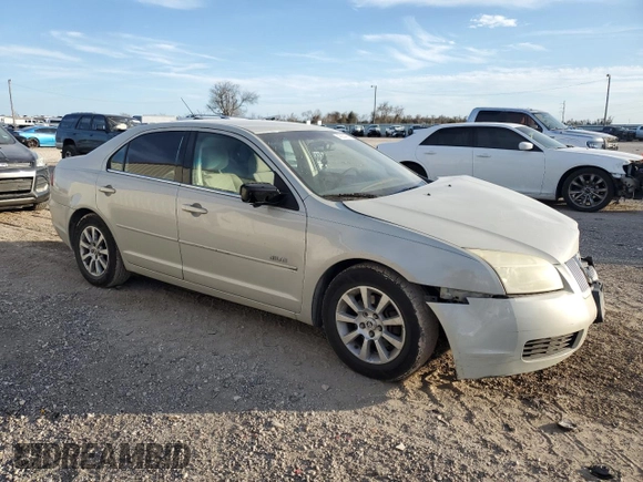 2008 Mercury Milan with VIN 3MEHM07Z48R639021, listed as a Copart auction lot 45934865 with 216,071 mi miles and Salvage Title. Bid and sale history available at carsss.com. Image 4.