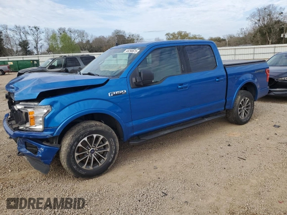 2020 Ford F-150 XL with VIN 1FTEW1EP7LFC65385, listed as a Copart auction lot 48290675 with 64,513 mi miles and Clean Title. Bid and sale history available at carsss.com. Image 1.