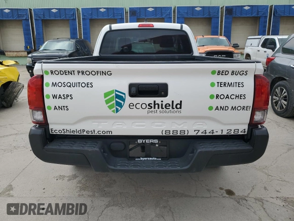 2023 Toyota Tacoma SR с VIN 3TYRX5GN2PT079054, выставлен на аукционе Copart как лот 53476575 с пробегом 27 470 миль миль и Списание • Salvage title. История ставок и продаж доступна на DreamBid. Изображение 6.