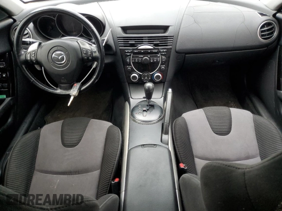 2005 Mazda RX-8 with VIN JM1FE17N050160633, listed as a Copart auction lot 43819245 with 88,404 mi miles and Clean Title. Bid and sale history available at carsss.com. Image 8.