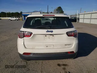 2021 Jeep Compass Sport z VIN 3C4NJCAB5MT556012, wystawiony jako Copart lot #49484085 z przebiegiem 64 972 mil mil oraz Szkoda całkowita • Salvage title. Historia ofert i sprzedaży dostępna na DreamBid. Obrazek 6.