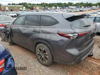 2021 Toyota Highlander XLE with VIN 5TDGZRAHXMS521419, listed as a Copart auction lot 59068364 with 44,634 mi miles and Salvage title. Bid and sale history available at DreamBid. Image 2.