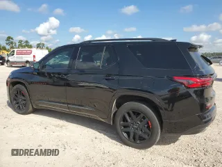 2022 Chevrolet Traverse Premier with VIN 1GNERKKWXNJ186552, listed as a Copart auction lot 72372654 with 0 mi miles and Salvage Title. Bid and sale history available at carsss.com. Image 2.