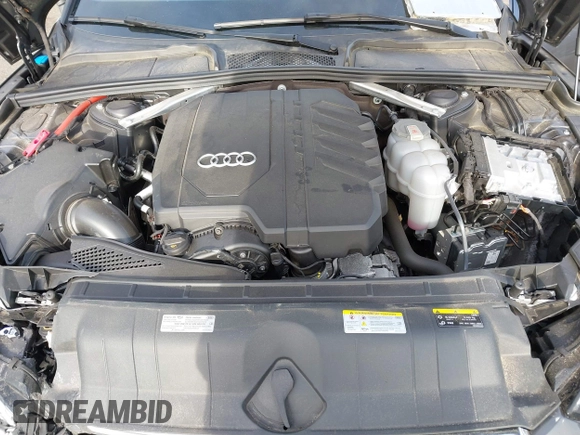 2023 Audi A5 Sportback S line Premium Plus with VIN WAUFACF5XPA055830, listed as a IAAI auction lot 41506151 with 10,562 mi miles. Bid and sale history available at carsss.com. Image 10.