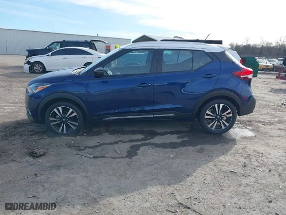 2020 Nissan Kicks SR with VIN 3N1CP5DV4LL529053, listed as a IAAI auction lot 41458759 with NaN miles. Bid and sale history available at carsss.com. Image 14.