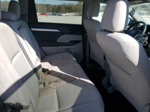 2016 Toyota Highlander LE with VIN 5TDZARFH9GS020096, listed as a Copart auction lot 50500315 with 115,157 mi miles and Clean Title. Bid and sale history available at carsss.com. Image 11.
