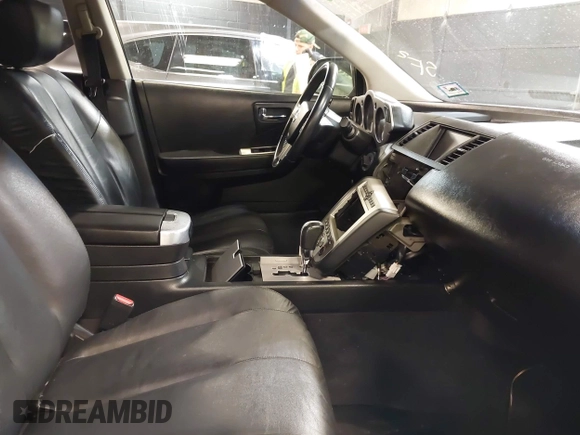 2007 Nissan Murano S with VIN JN8AZ08W57W639487, listed as a IAAI auction lot 42061645 with 144,469 mi miles and . Bid and sale history available at DreamBid. Image 5.