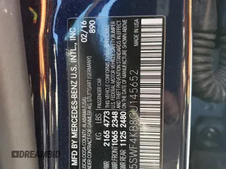 2016 Mercedes-Benz C 300 Luxury z VIN 55SWF4KB8GU145652, wystawiony jako Copart lot #60137295 z przebiegiem 92 495 mil mil oraz Szkoda całkowita • Salvage title. Historia ofert i sprzedaży dostępna na DreamBid. Obrazek 13.