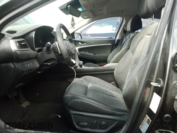 2023 Genesis G70 2.0T with VIN KMTG34TA6PU128183, listed as a Copart auction lot 39857364 with Not Provided miles and Salvage Title. Bid and sale history available at DreamBid. Image 7.