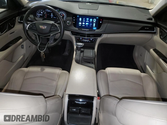 2017 Cadillac CT6 AWD with VIN 1G6KB5RS7HU139604, listed as a Copart auction lot 51518475 with 115,470 mi miles and Salvage title. Bid and sale history available at DreamBid. Image 8.