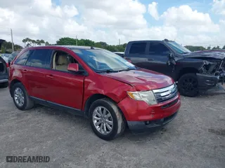 2007 Ford Edge SEL PLUS with VIN 2FMDK39C17BB22428, listed as a IAAI auction lot 41958551 with 315,547 mi miles. Bid and sale history available at carsss.com. Image 1.