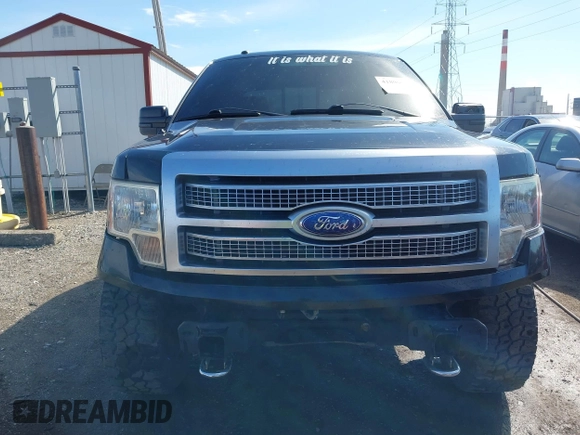 2009 Ford F-150 XL with VIN 1FTPW14V09FB49205, listed as a IAAI auction lot 41806637 with 179,967 mi miles. Bid and sale history available at carsss.com. Image 12.