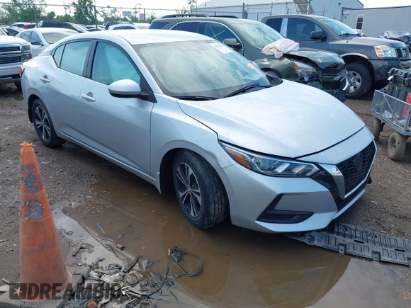 2022 Nissan Sentra SV z VIN 3N1AB8CV4NY301245, wystawiony jako IAAI lot #42275485 z przebiegiem 26 145 mil mil oraz . Historia ofert i sprzedaży dostępna na DreamBid. Obrazek 1.