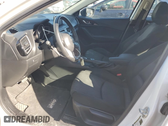 2014 Mazda 3 i Touring with VIN JM1BM1V74E1138375, listed as a Copart auction lot 52301295 with 180,204 mi miles and Salvage Title. Bid and sale history available at DreamBid. Image 7.
