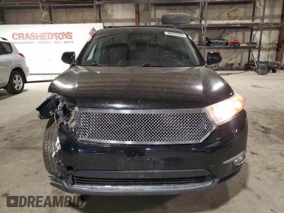 2012 Toyota Highlander Limited with VIN 5TDDK3EH2CS160765, listed as a Copart auction lot 49209385 with 170,967 mi miles and Salvage Title. Bid and sale history available at carsss.com. Image 5.