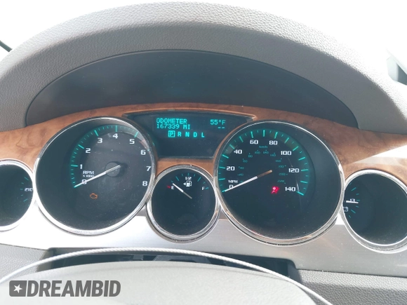 2010 Buick Enclave CXL 1XL with VIN 5GALRBED6AJ115564, listed as a IAAI auction lot 41832281 with 167,339 mi miles and . Bid and sale history available at DreamBid. Image 7.