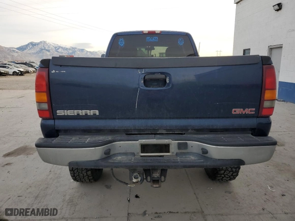 2002 GMC Sierra 2500HD Classic SLE1 with VIN 1GTHK29G62E209788, listed as a Copart auction lot 83484964 with 168,668 mi miles and Salvage Title. Bid and sale history available at carsss.com. Image 6.